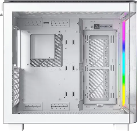 Photo de Boitier Moyen Tour ATX Montech King 95 RGB avec panneaux vitrés (Blanc)