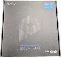 Photo de Carte Mère MSI B560M Pro-E (Intel LGA 1200) Micro ATX - SN 601-7D22-500B2301006153 - ID 194152