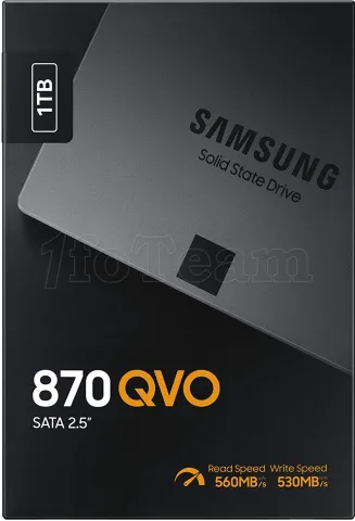 Photo de Disque SSD Samsung 870 QVO 1To  - S-ATA 2,5"