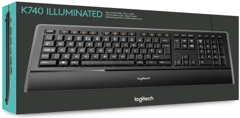Photo de Logitech K740 Illuminated Keyboard QWERTY DEUTSCH -- Id : 176544