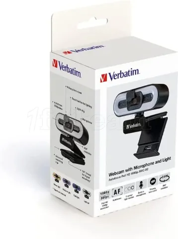 Photo de Webcam Verbatim AWC-02 Full HD