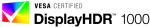 VESA DisplayHDR 1000