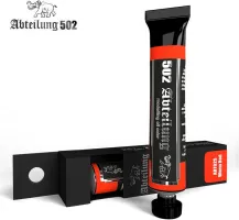 Photo de Abteilung 502 Tube de Peinture à l'Huile - Warm Red (20 ml)
