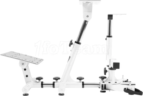 Photo de Accessoire support pour volant, pédalier et levier de vitesse Arozzi Velocita (Blanc)