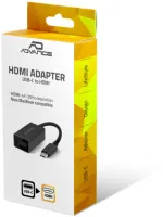 Photo de Adaptateur Advance USB Type C vers HDMI (Noir)