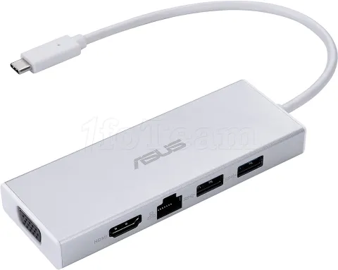 Photo de Adaptateur Asus OS200 USB 3.0 Type C vers HDMI + VGA + RJ45 + USB