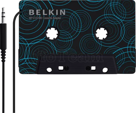 Photo de Adaptateur cassette audio pour jack 3,5mm Belkin (Noir)