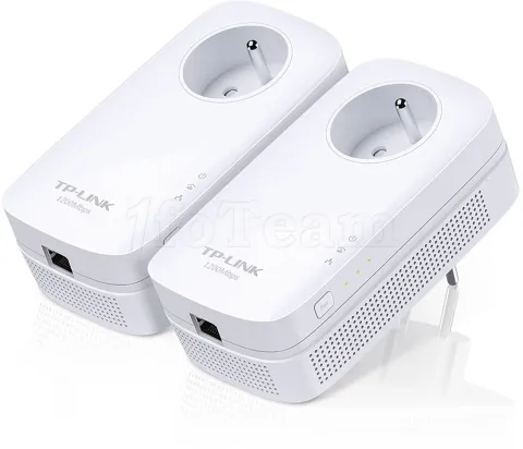 Photo de Adaptateur CPL TP-Link TL-PA8015PKIT Twin Pack AV 1300 Mbits (pack de 2) + prise intégrée