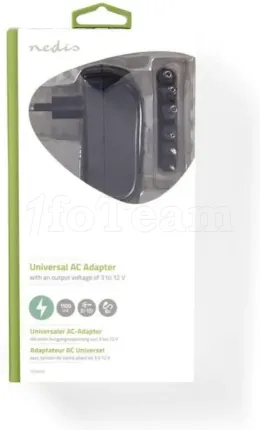 Photo de Adaptateur Secteur Universel Nedis 3-12V 2A (Noir)