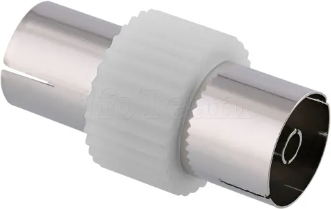 Photo de Adaptateur T'nB Coaxial 9.5mm vers 9mm F/F (Blanc)