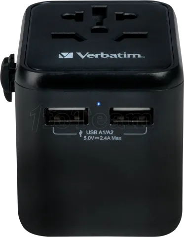 Photo de Adaptateur universel de voyage Verbatim UTA-01 12W (Noir)