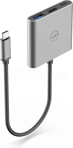 Photo de Adaptateur USB 3.1 Type C Mobility Lab vers HDMI + Type C + USB