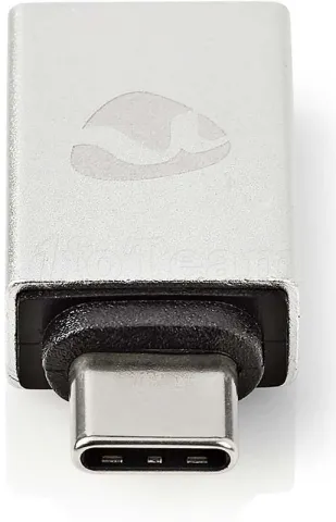 Photo de Adaptateur USB 3.2 Type C Nedis vers USB Type A (Gris)