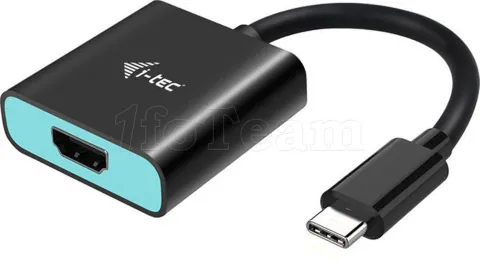 Photo de Adaptateur USB-C I-Tec vers HDMI (Noir/Bleu)