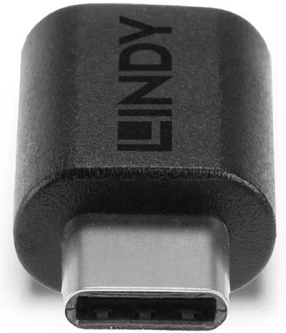 Photo de Adaptateur USB-C Lindy vers USB-C (Noir)