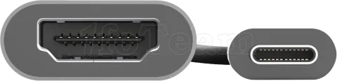 Photo de Adaptateur USB-C Trust Dalyx vers HDMI 15cm (Gris)