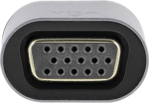 Photo de Adaptateur USB Type C T'nB iClick vers VGA Full HD (Argent)