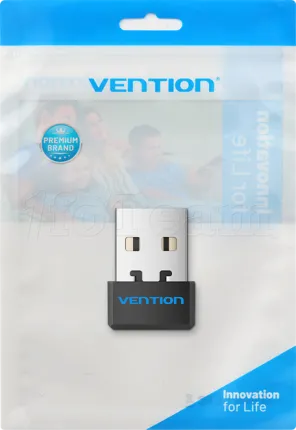 Photo de Adaptateur USB Vention WiFi 2.4G/5G (Noir)