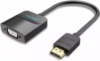 Photo de Adaptateur Vention  HDMI mâle vers VGA femelle 15cm (Noir)