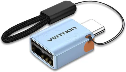Photo de Adaptateur Vention USB-C 3.1 mâle vers USB 3.1 femelle (Bleu)