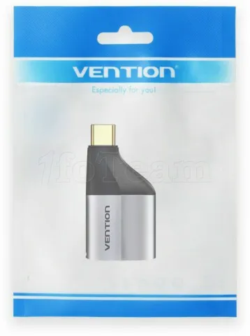 Photo de Adaptateur Vention USB-C mâle vers HDMI femelle (Gris)
