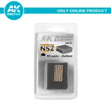 Photo de Ak Interactive - Aimants Neodyme 3x2mm N52 (70 Pièces)