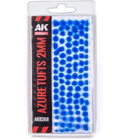 Photo de Ak Interactive - Azure Fantasy Tufts 2mm