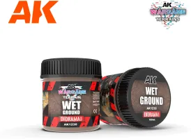 Photo de Ak Interactive Battle Grounds - Texture Wet Ground (100 ml)