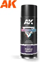 Photo de Ak Interactive Bombe sous-couche - Aérosol Purple Heart (400mL)