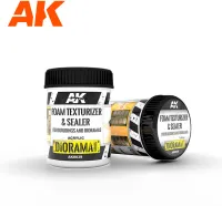 Photo de Ak Interactive Dioramas - Foam Texturizer & Sealer For Building and Dioramas (Base Acrylique)