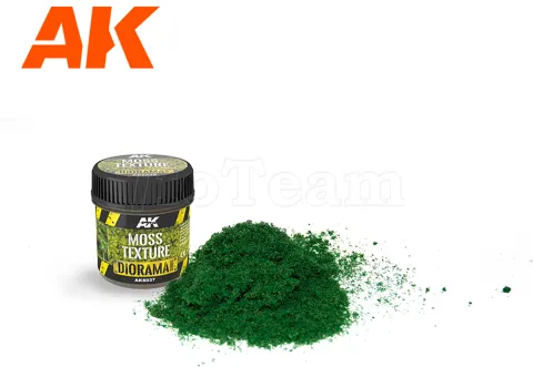 Photo de Ak Interactive Dioramas - Moss Texture (100 ml) (Foam)