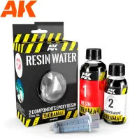 Photo de Ak Interactive Dioramas - Resine Eau (Epoxy 2 Composants) (375 ml)