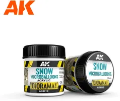 Photo de Ak Interactive Dioramas - Snow Microbilles (100 ml)