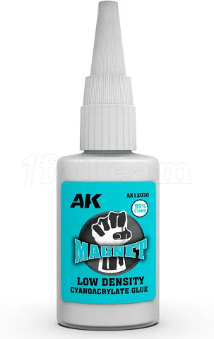 Photo de Ak Interactive - Magnet Cyanocrylate Glue Low Density