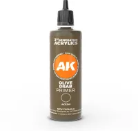 Photo de Ak Interactive - Olive Drab Surface Primer 100 ml 3Gen