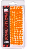 Photo de Ak Interactive - Orange Fantasy Tufts 2mm