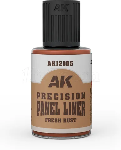 Photo de Ak Interactive Paneliner Enamel - Fresh Rust (30 ml)