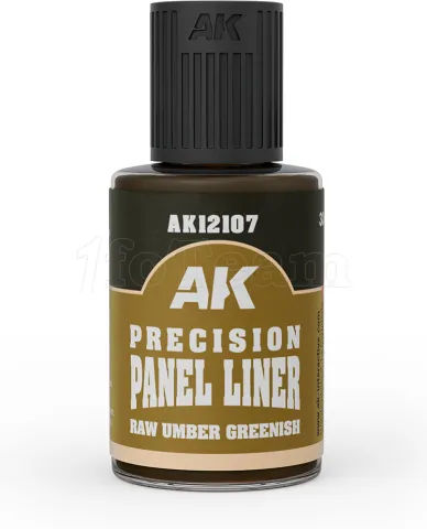Photo de Ak Interactive Paneliner Enamel - Raw Umber Greenish (30 ml)