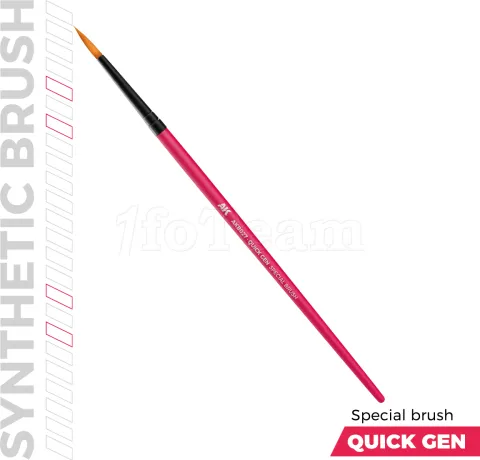 Photo de AK Interactive Pinceau Synthetique - Quick Gen Special Brush
