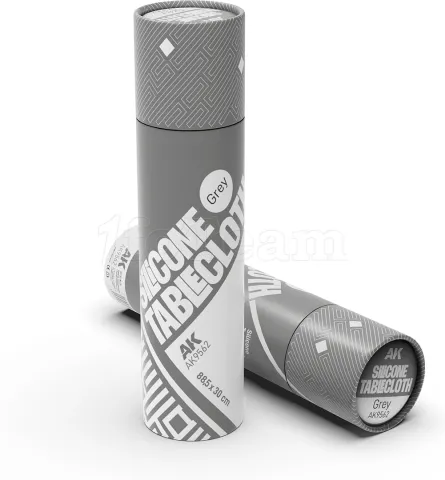 Photo de Ak Interactive Plan de travail en Silicone Gris (88,5 x 30cm)