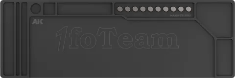 Photo de Ak Interactive Plan de travail en Silicone Noir (88,5 x 30cm)