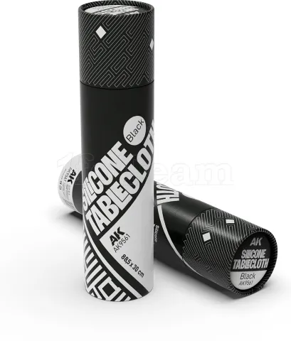 Photo de Ak Interactive Plan de travail en Silicone Noir (88,5 x 30cm)