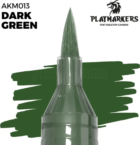 Photo de Ak Interactive - Playmarker Dark Green