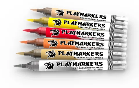 Photo de Ak Interactive - Playmarker Set Heroes (6 Markers)