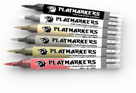 Photo de Ak Interactive - Playmarker Set Skeletons & Zombies (6 Markers)