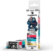 Photo de Ak Interactive - Playmarker Set Space Knights (6 Markers)