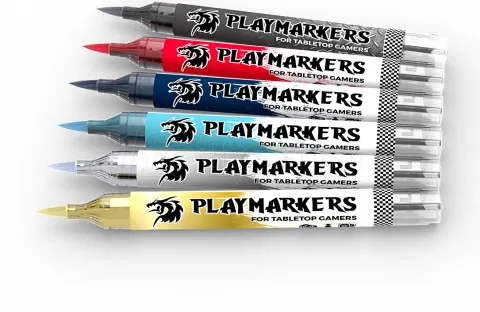 Photo de Ak Interactive - Playmarker Set Space Knights (6 Markers)