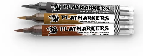 Photo de Ak Interactive - Playmarker Set Tools & Weapons (3 Markers)