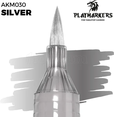 Photo de Ak Interactive - Playmarker Silver
