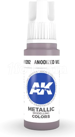 Photo de Ak Interactive  Pot de Peinture - Anodized Violet (17 ml)